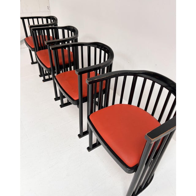 Model 728 Chairs by Josef Hoffmann, 1906, Set of 4 For Sale - Image 17 of 18