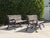 Traditional Vintage Cast Aluminum & Oak Garden Benches, Pair For Sale - Image 3 of 12
