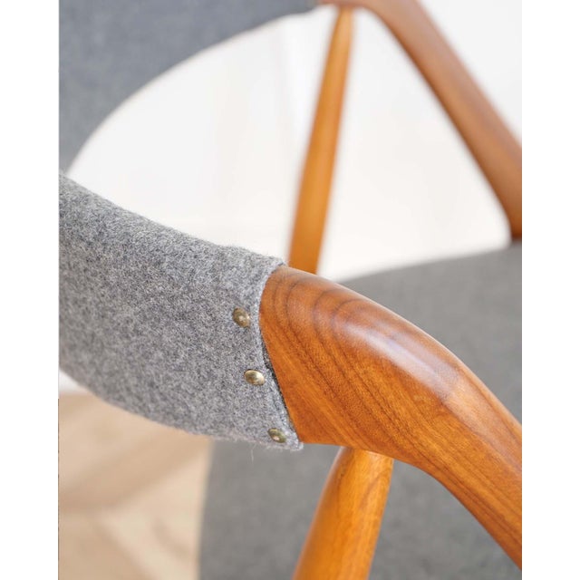 Danish Model 31 Dining Chairs by Kai Kristiansen for Schou Andersen Møbelfabrik, 1950s, Set of 4 For Sale - Image 12 of 15