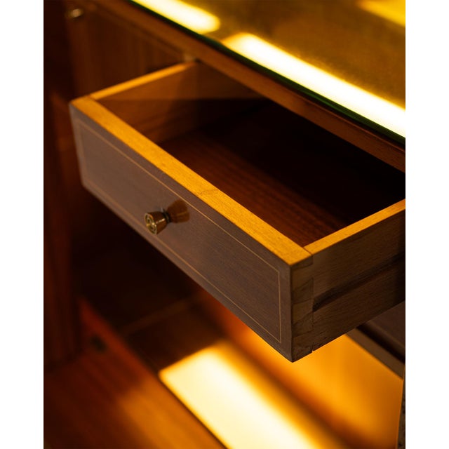 Italian Bar Cabinet, 1950s For Sale - Image 16 of 18