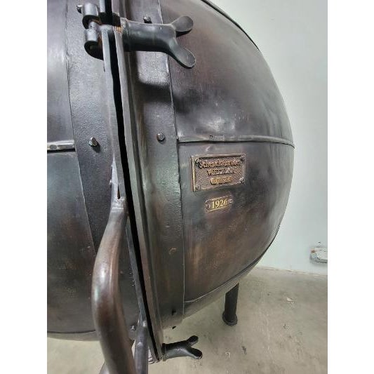 Restoration Hardware 1920s Light Bulb Voltage Tester Wine Bar For Sale - Image 11 of 13