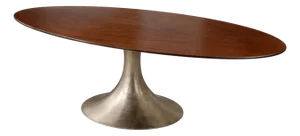 Julian Chichester Dakota Oval Dining Table Santos Rosewood