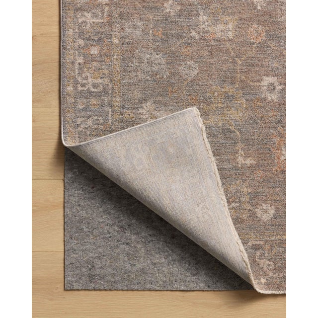 2020s Chris Loves Julia x Loloi Louisa Stone / Multi 18" x 18" Sample Rug For Sale - Image 5 of 5