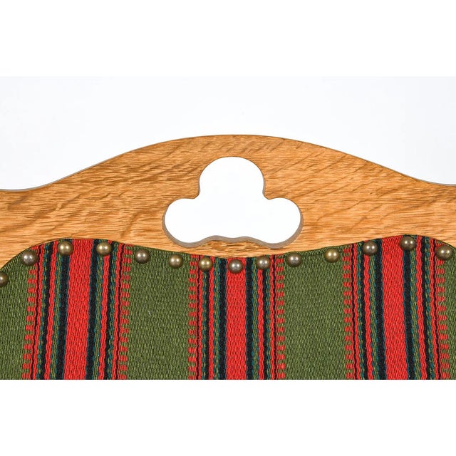 1970s Vintage Danish Oak Dining Chairs in the Style of Henning Kjærnulf, Set of Six For Sale - Image 12 of 16