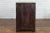 Wood 19th Century Qing Dynasty Red Lacquer Small Cabinet with Doors & Drawers For Sale - Image 7 of 13