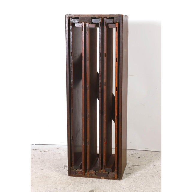 Wood English Regency Style 19th Century Mahogany and Fruitwood Inlaid Pedestal Table For Sale - Image 7 of 9