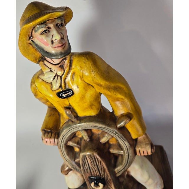 Vintage Captain Figurine For Sale - Image 12 of 14
