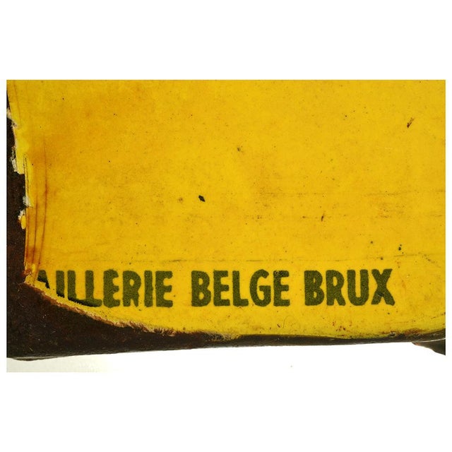 Vintage Phillips 66 Advertising Enamel Plate For Sale - Image 3 of 4