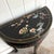 1970s 1960s-70s Black Asian Style Demilune Table For Sale - Image 5 of 6