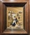 Unknown artist, mother with children in a room, circa 1900. Porcelain/ceramic, approx. 40 x 35 cm (including frame). This...
