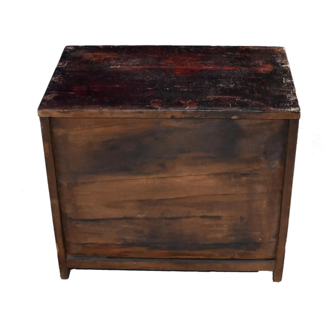 Antique Mirrored Vanity Kang Chest For Sale - Image 12 of 12