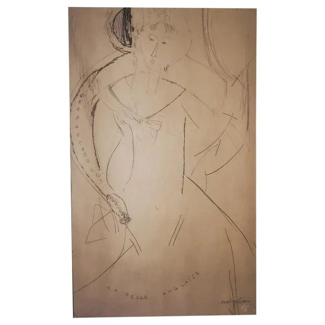 Amedeo Modigliani, La Belle Anglaise, 1959, Print For Sale - Image 12 of 12