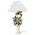 Italian Hand Painted Table Lamp, 1950s For Sale