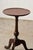 Antique English Mahogany Tripod Wine Table For Sale - Image 4 of 6