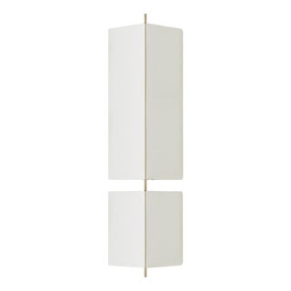3T09 Bronze Structure and Ivory Fabric Wall Lamp by Neri & Hu for Cassina For Sale