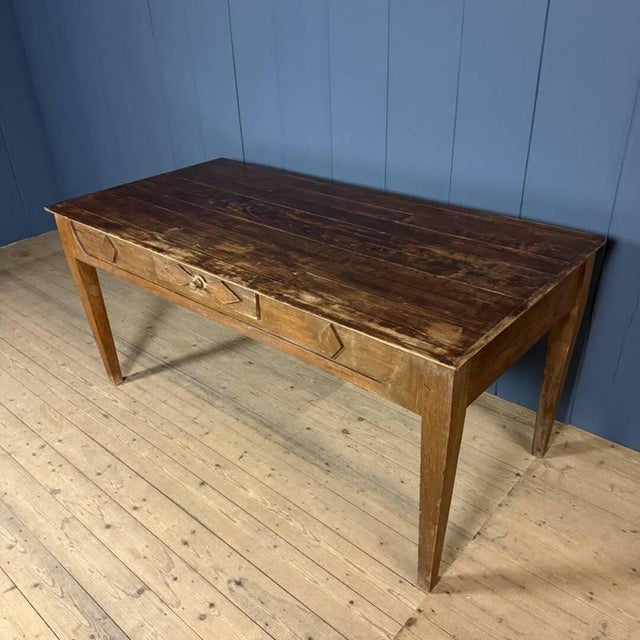 Decorated Wooden Kitchen Table For Sale - Image 9 of 18