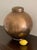 Outstanding rare large spherical hand-thrown studio ceramic ginger jar or vase by legendary potter Gary McCloy. The finish...