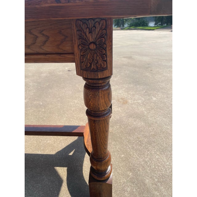 French Country Dining Table - Seats 8 For Sale - Image 10 of 12