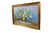 Lovely vintage mid-century impressionist oil on canvas painting beautifully captures a large floral arrangement nestled...