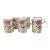Vintage Royal Osborne Alpine Chintz Fine Bone China Mug Cup Set of 6. 12 Oz Uk For Sale