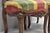 Wood Antique French Country Louis XV Carved Walnut Cane Back Side Chairs - A Pair For Sale - Image 7 of 18