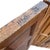Antique Arts and Crafts Hinged Room Divider With Shutters/Slats. For Sale - Image 4 of 6