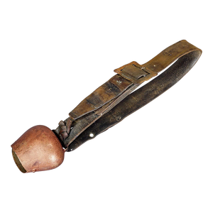 Antique Handforged Cattle Bell Made in Switzerland Ca. 1900s