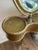 Antique Victorian Gilt Metal Gentleman’s Shaving Stand With Beveled Mirror For Sale In New York - Image 6 of 8