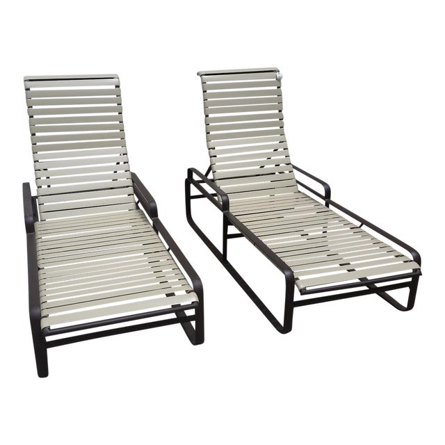 1970s Tropitone Brasilia Chaise Lounges A Pair Chairish