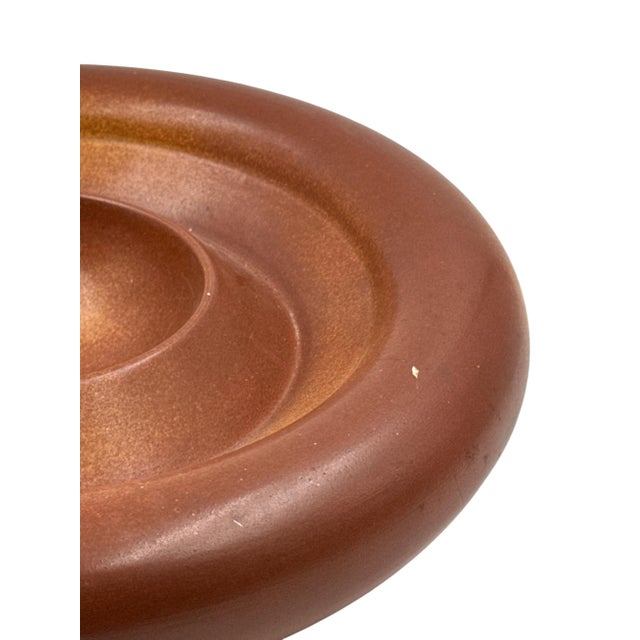 Mid-Century Modern Brown Ceramic Centerpiece by Franco Bucci, 1970s For Sale - Image 12 of 15