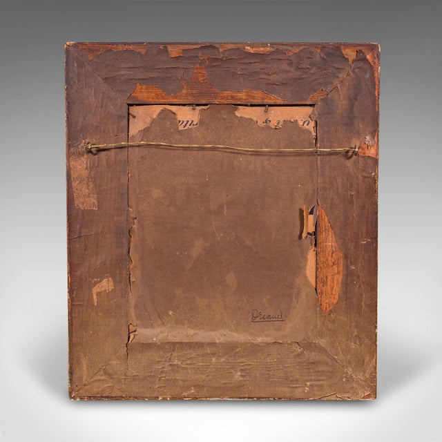 1900's Antique Convex Glass Print For Sale - Image 9 of 9