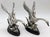 Modern Pair of Sterling Sculptures of Flying Swans in Landscape, Spain, Circa 1960 For Sale - Image 3 of 7
