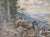 Modern Heinrich Dietzsch, Sea of ​​Rocks at the Hoher Meißner, 1930, Oil Painting on Wood For Sale - Image 3 of 12