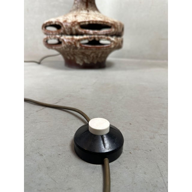 1970s Vintage Fat Lava Floor Lamp by Stein Keramik, 1970s For Sale - Image 5 of 17