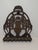 This exceptional, heavy cast brass bench-style Hanukkah lamp represents the pinnacle of 19th-century Eastern European...