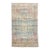 Antique Botanical Rug | Blue and Red Floral Motifs | 4x7 For Sale