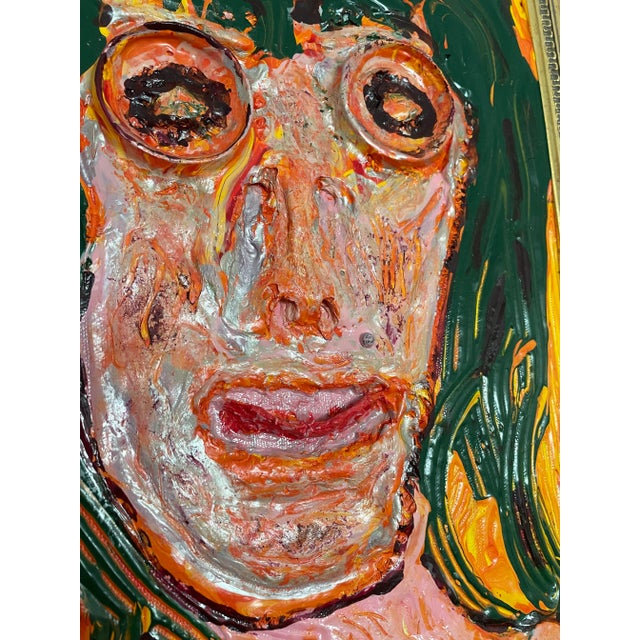 Vintage Figurative Framed Painting by Lee Berger For Sale - Image 4 of 13