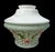 Shabby Chic 1920s Rare Phoenix/Consolidate Hand Painted Glass Basket Lamp Shade Nicholas Kopp For Sale - Image 3 of 12