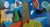 David Hockney (1937) The Other Side Original color poster after the 1990 work On heavyweight paper, 101 x 63 cm (approx....