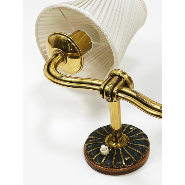 Viennese Modern Brass Sconces Wall Lights, Austria, 1940s, Set of 2 For Sale - Image 11 of 16