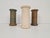 Vintage Scandinavian Ribbed Cylinder Vases, 1960s, Set of 3 For Sale - Image 6 of 6