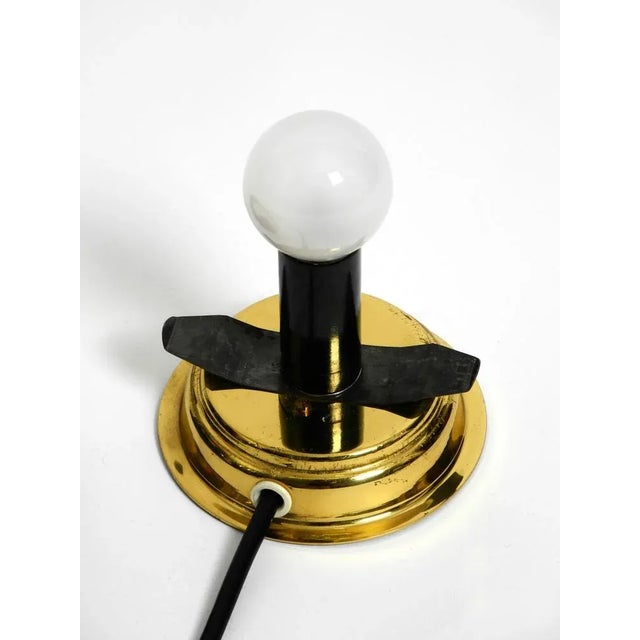 Mid-Century Czech Glass Table Lamp For Sale - Image 11 of 12