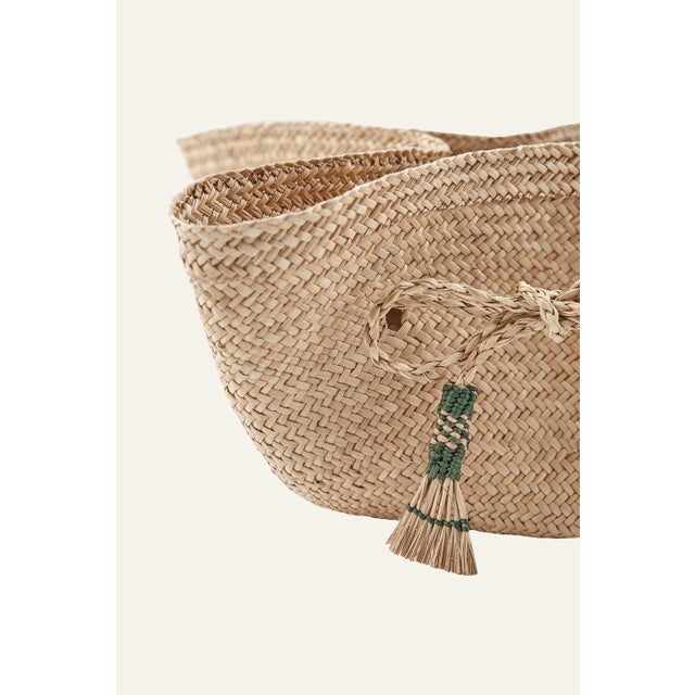 Contemporary Johanna Ortiz Dark Jungle Ocaña Bread Basket, Set Of 2 For Sale - Image 3 of 4