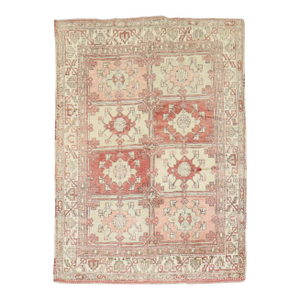 Vintage Zabihi Collection Turkish Anatolian Square Rug