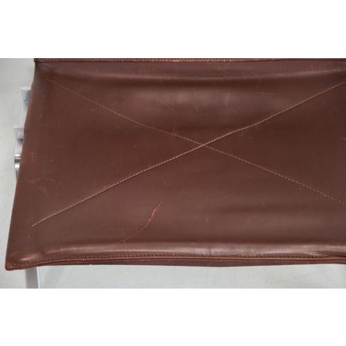 Brown PK22 Armchair by Poul Kjærholm for E. Kold Christensen, 1970s For Sale - Image 8 of 9