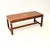 Brown Vintage Military Campaign Coffee Table, 1930s For Sale - Image 8 of 8