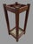 Brown Vintage Mission Oak Arts & Crafts Era Umbrella Cane Holder Stand For Sale - Image 8 of 12