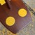 Vintage Mid-Century Modern Walnut Laurel-Style Floor Lamp Table With Ceramic Ashtray & Coasters For Sale - Image 11 of 12