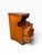 Herman DeVries Refinished Cushman Colonial Creations Nightstand/Russet Maple Bedside Table | Vintage Open Shelf Farmhouse 2-Drawer End Table For Sale - Image 4 of 11