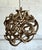 Taupe Vintage Boho Large Root Ball Chandelier For Sale - Image 8 of 9